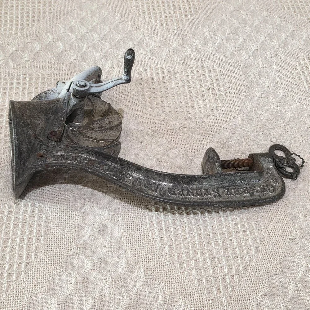Antique Enterprise Cherry Stoner No 118 Philadelphia PA  USA 1917 Pat Cast Iron